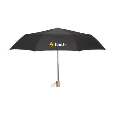 Logotrade business gift image of: Mini Umbrella RCS RPET foldable umbrella 21 inch