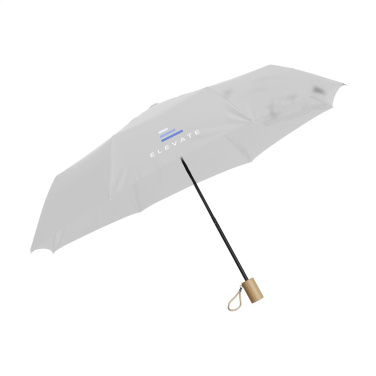 Logo trade business gifts image of: Mini Umbrella RCS RPET foldable umbrella 21 inch