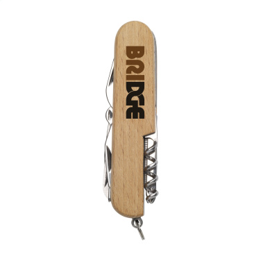 Logotrade business gift image of: Beechwood Pocket knife