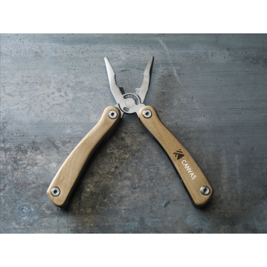 Logo trade promotional merchandise photo of: Beechwood Multitool