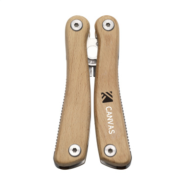 Logo trade promotional merchandise picture of: Beechwood Multitool