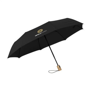 Logotrade promotional products photo of: Michigan foldable RCS RPET umbrella 21 inch