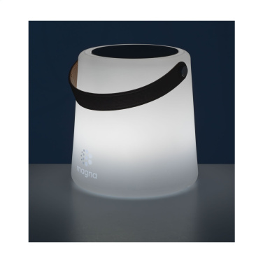 Logo trade corporate gifts image of: Wooosh Ziva Solar Lamp