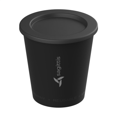 Logo trade promotional merchandise image of: Drinking Cup Bio-Based Lid 200 ml