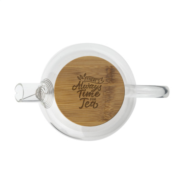 Logo trade promotional products image of: Teatime Glass Teapot