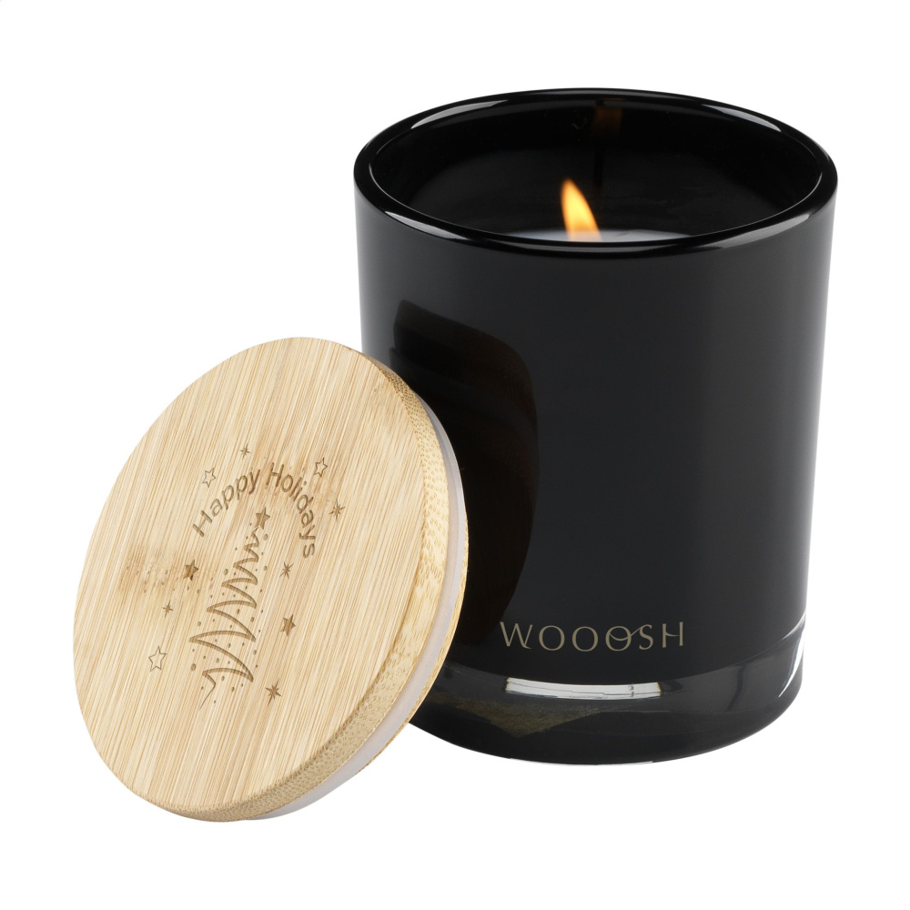 Logo trade business gifts image of: Wooosh Scented Candle Sweet Vanilla X-Mas