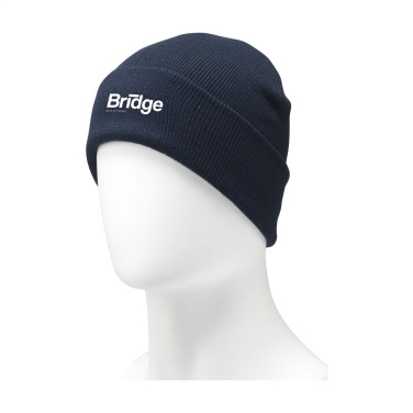 Logo trade promotional giveaways image of: Tromso GRS RPET Beanie