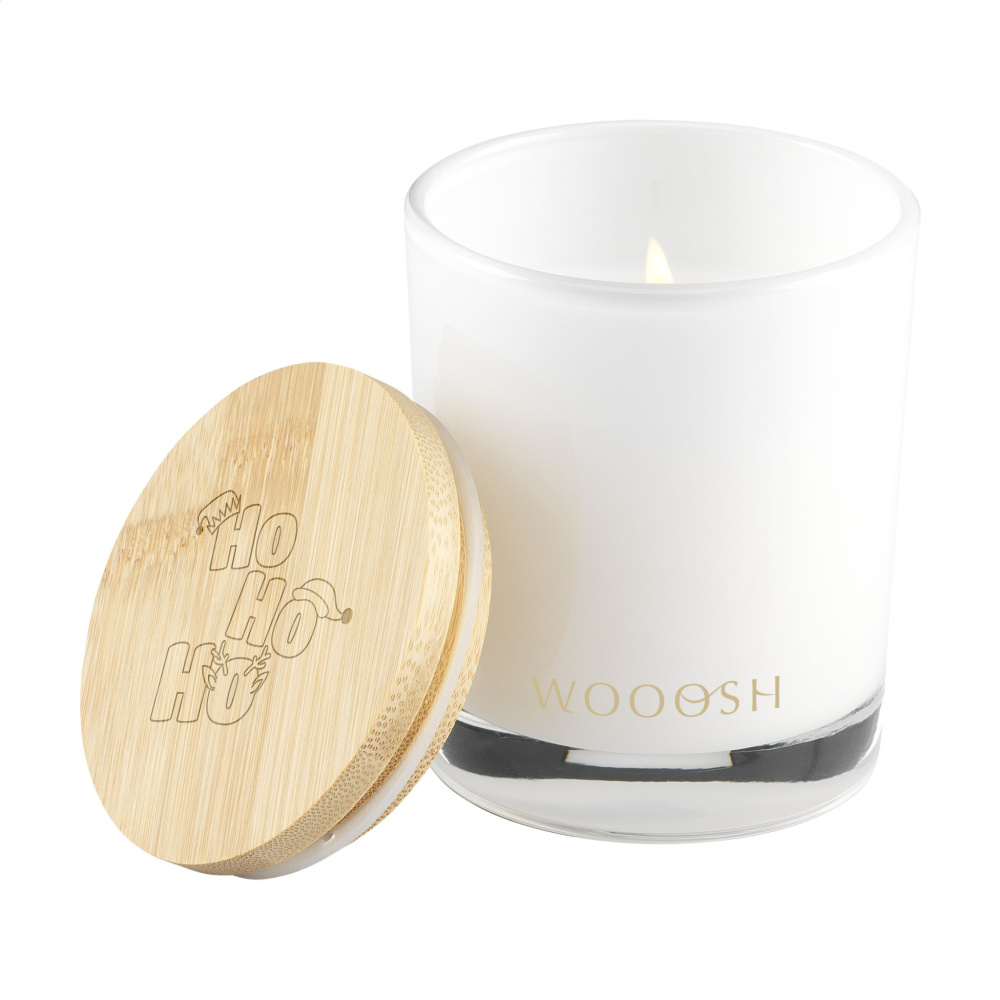 Logotrade promotional merchandise image of: Wooosh Scented Candle Sweet Vanilla X-Mas