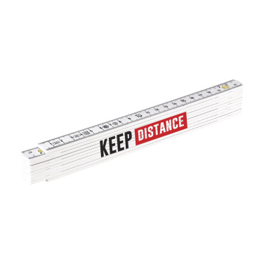 Logo trade corporate gifts image of: Metric folding ruler