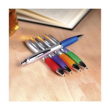 Logo trade promotional items picture of: Athos Silver pen