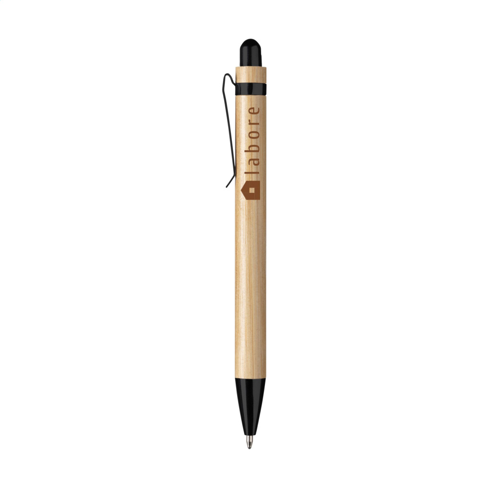 Logo trade advertising product photo of: Boston Bamboo pen