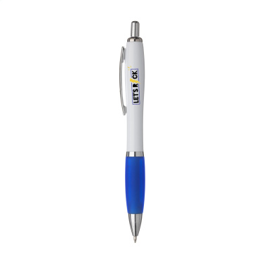 Logo trade promotional item photo of: Athos White pen