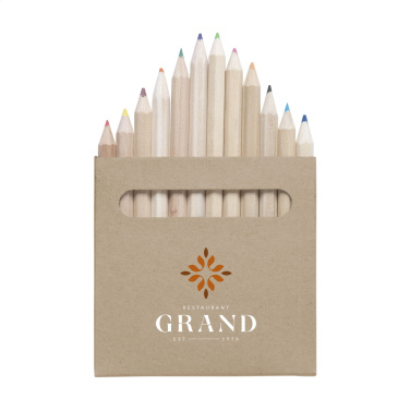 Logo trade advertising products image of: Pastelli coloured pencils