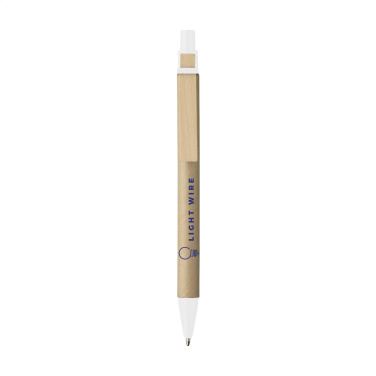 Logo trade corporate gifts image of: PaperWrite cardboard pen