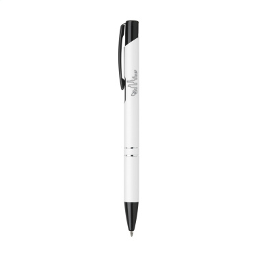 Logotrade promotional merchandise image of: Ebony Rubberised pen