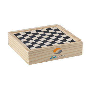 Logotrade corporate gift image of: WoodGame 5-in-1 game set