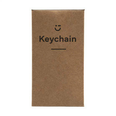 Logo trade promotional items picture of: LeatherKey keyring