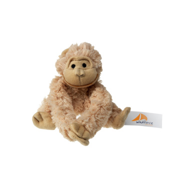 Logo trade corporate gifts image of: PlushToy Gorilla cuddle toy