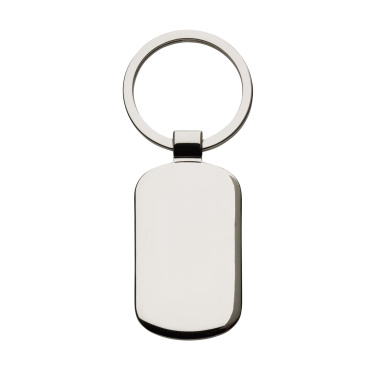 Logo trade advertising products image of: KeyTag Rectangular keyring