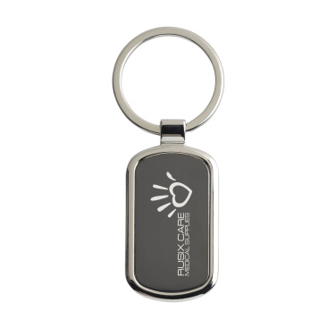 Logo trade promotional giveaways picture of: KeyTag Rectangular keyring