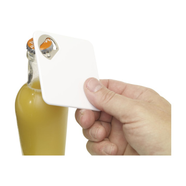 Logo trade promotional gifts image of: Coaster Opener