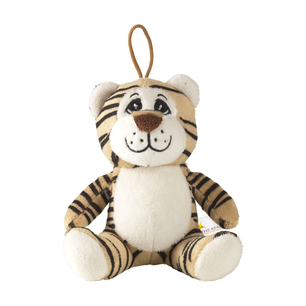 Logotrade promotional gift image of: Animal Friend Tiger cuddle toy