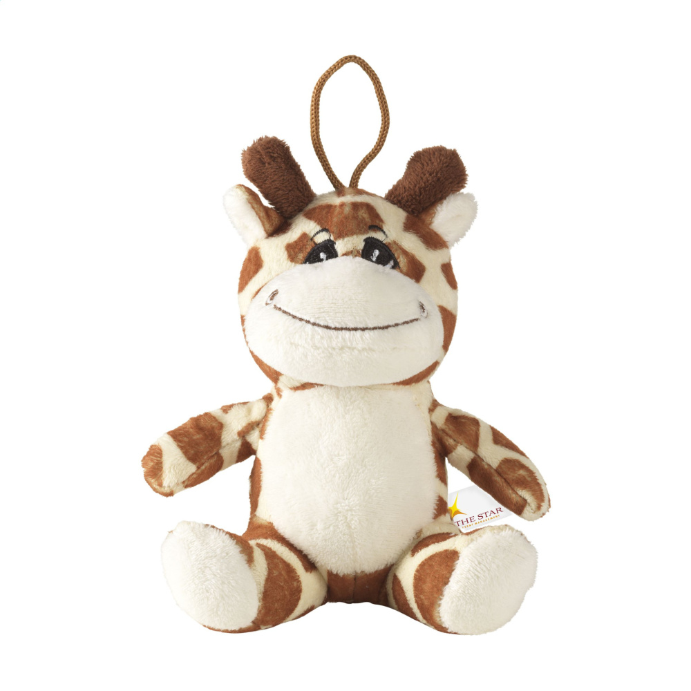 Logotrade corporate gift image of: Animal Friend Giraffe cuddle toy