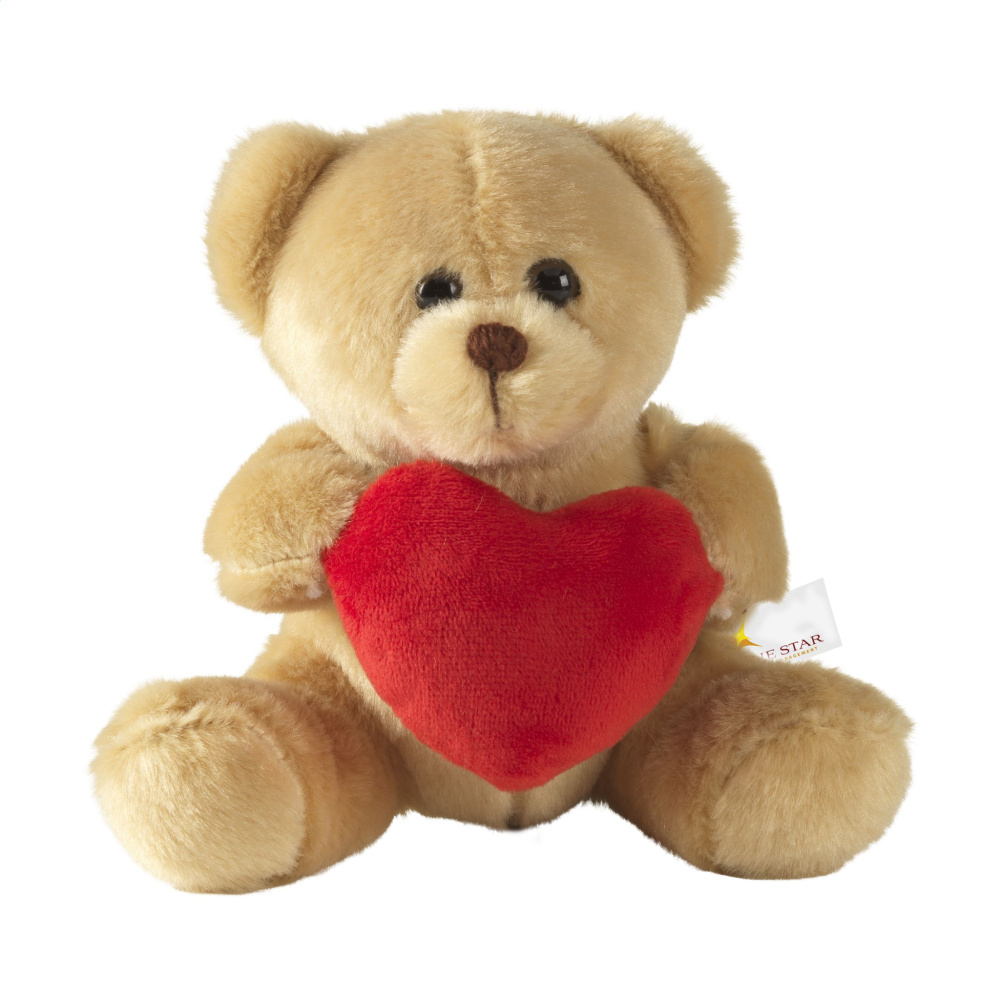 Logo trade promotional item photo of: With Love Bear cuddly toy