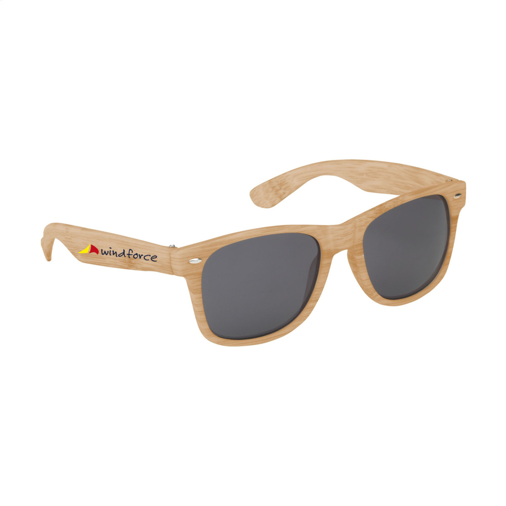 Logo trade promotional items image of: Looking Bamboo sunglasses