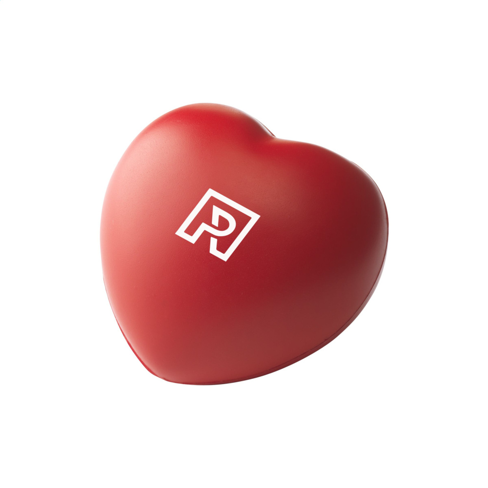 Logotrade promotional giveaway image of: Anti Stress Heart stress ball