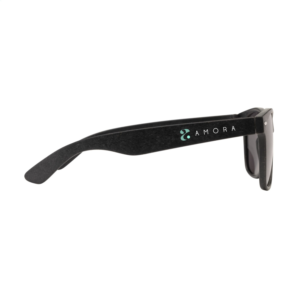 Logo trade promotional gifts image of: Malibu Eco Wheatstraw sunglasses