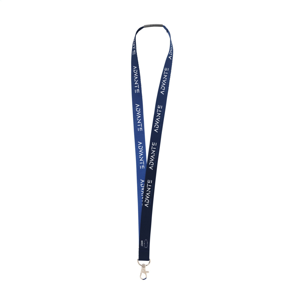 Logotrade promotional gifts photo of: Lanyard Sublimation Safety RPET 2 cm lanyard