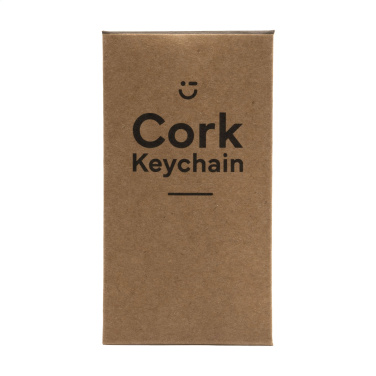 Logo trade promotional gift photo of: Cork Key Ring