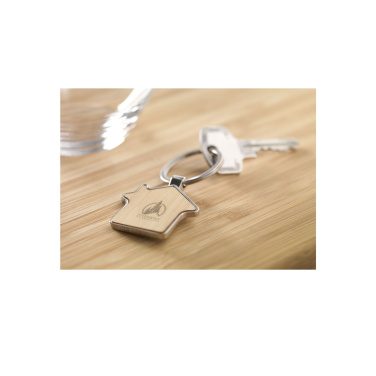 Logotrade promotional item picture of: Casa bamboo keyring