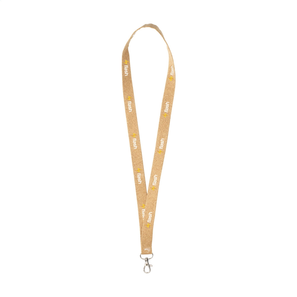 Logotrade promotional merchandise picture of: Lanyard Cork 2 cm keycord