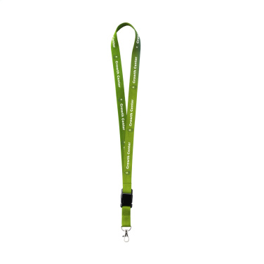 Logo trade promotional giveaways image of: Lanyard Sublimation Buckle keycord 20 mm