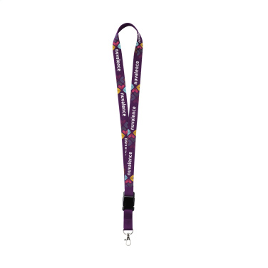 Logo trade advertising product photo of: Lanyard Sublimation Buckle keycord 20 mm