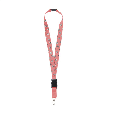 Logo trade business gift photo of: Lanyard Promo Complete Sublimation keycord 20 mm