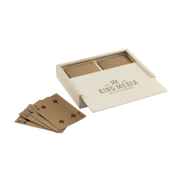 Logo trade promotional item photo of: Recycled Playing Cards Double decks