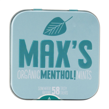 Logotrade promotional product picture of: Max's Mints Organic Menthol Mints