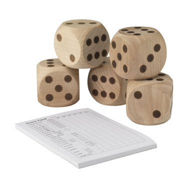 Logo trade promotional products image of: Outdoor Dice Game