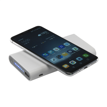 Logo trade promotional products picture of: Wireless Powerbank 8000 C wireless charger