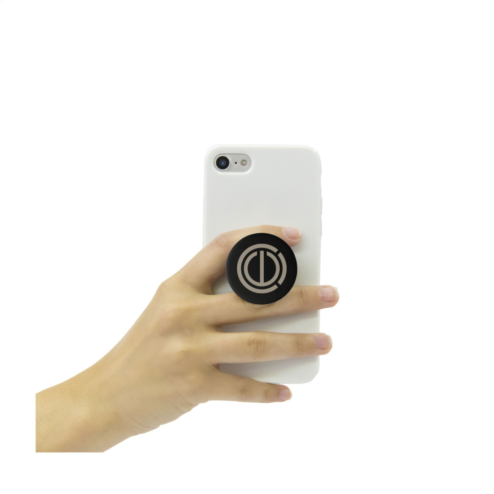 Logotrade promotional merchandise image of: PopSockets® Aluminium telephone holder