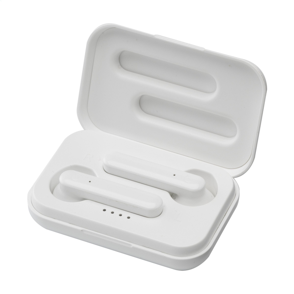 Logo trade advertising products image of: Sensi TWS Wireless Earbuds in Charging Case