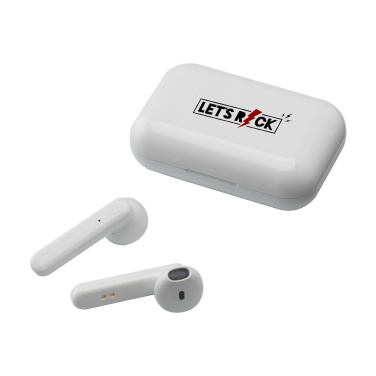 Logotrade advertising product image of: Sensi TWS Wireless Earbuds in Charging Case