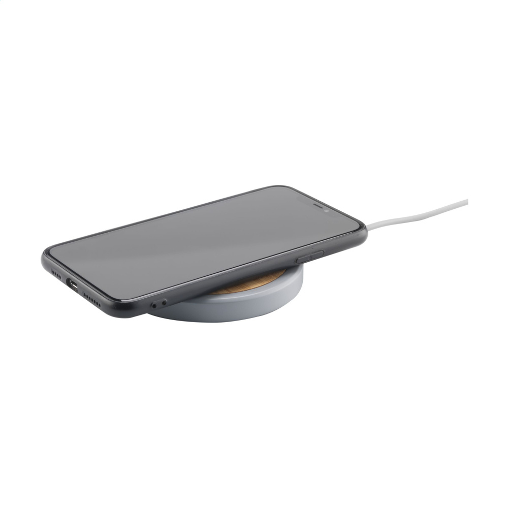 Logotrade promotional products photo of: Lidos Stone ECO 10W Wireless Charger