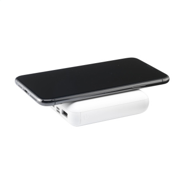 Logotrade promotional item picture of: PocketPower 10000 Wireless Powerbank wireless charger