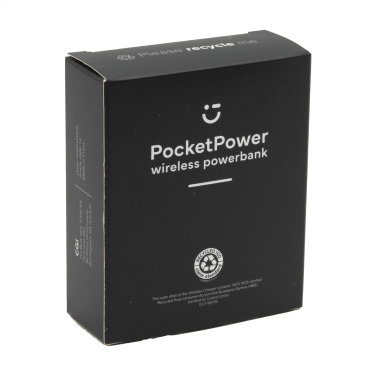 Logotrade promotional item picture of: PocketPower 10000 Wireless Powerbank wireless charger