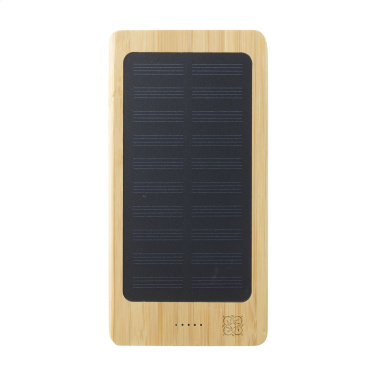 Logotrade promotional giveaways photo of: Solar Powerbank 8000+ Wireless Charger