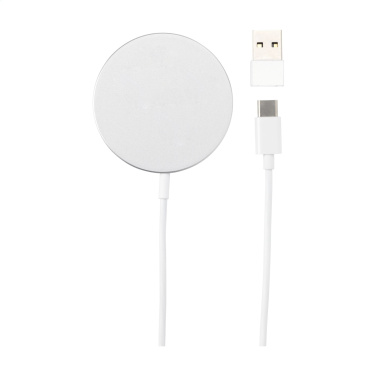 Logotrade promotional merchandise picture of: Force MagSafe 10W Recycled Wireless Charger